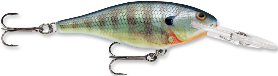 Baits & Lures Rapala SR09 Shad Rap 3 1/2 Inch Deep Diving Crankbait 7 Baits & Lures Rapala SR09 Shad Rap 3 1/2 Inch Deep Diving Crankbait