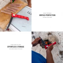 Bubba 7 Inch Tapered Flex Folding Fillet Knife Accessories