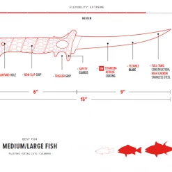 Accessories Bubba 9 Inch Tapered Flex Fillet Knife