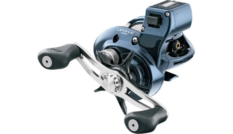 Reels Daiwa Lexa LC100 Line Counter Baitcasting Reel 3 Reels Daiwa Lexa LC100 Line Counter Baitcasting Reel