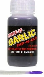 Spike-It Dip-N-Glo Garlic Scented Worm Dye 2 Oz.