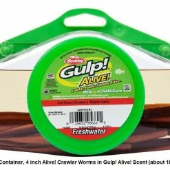 Soft Baits Berkley Gulp! Alive! Crawler Worm