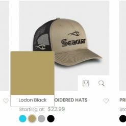 Seaguar Logo Richardson 112 Trucker Cap Apparel