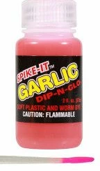 Spike-It Dip-N-Glo Garlic Scented Worm Dye 2 Oz.