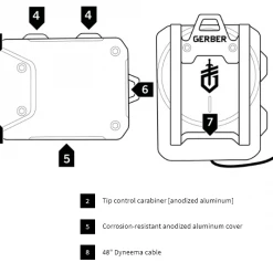 Gerber Defender Fishing Tool Tether