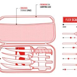 Bubba Multi-Flex Interchangeable Fillet Knife Set Accessories