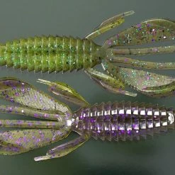 Reaction Innovations Kinky Beaver 5 Inch Soft Plastic Creature Bait 7 Pack