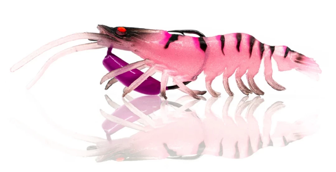 Soft Baits Chasebaits Flick Prawn Jr. Soft Shrimp-Imitating Lure 2 Pack 3 Soft Baits Chasebaits Flick Prawn Jr. Soft Shrimp-Imitating Lure 2 Pack