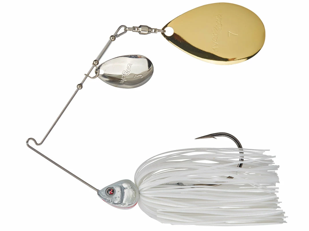 River2Sea Ish Monroe Bling Colorado Indiana Spinnerbait 1/2 Oz. 6 River2Sea Ish Monroe Bling Colorado Indiana Spinnerbait 1/2 Oz.
