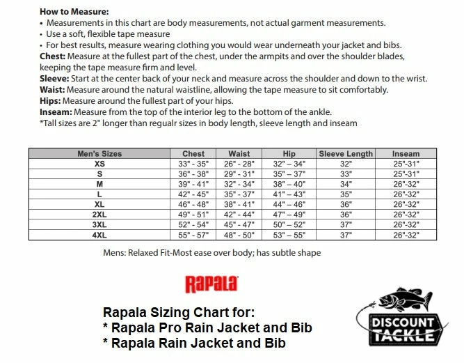 Apparel Rapala Rain Bib 10 Apparel Rapala Rain Bib