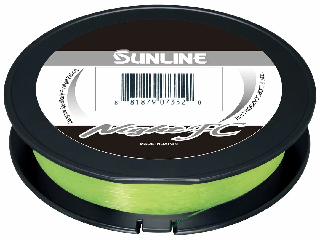Sunline Night FC Fluorocarbon Hi-Vis Yellow 165 Yards 4 Sunline Night FC Fluorocarbon Hi-Vis Yellow 165 Yards