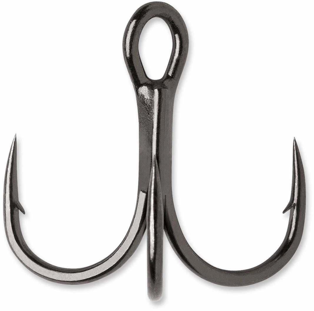 Terminal Tackle VMC 7548 Hybrid Treble Hook Short 1X Black Nickel 4 Pack 4 Terminal Tackle VMC 7548 Hybrid Treble Hook Short 1X Black Nickel 4 Pack