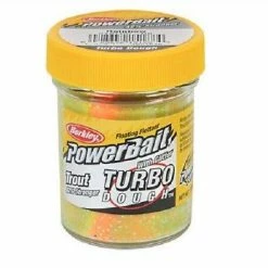 Artificial Baits & Attractants Berkley Powerbait Glitter Turbo Dough 1.75 Oz. Jar