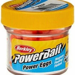 Artificial Baits & Attractants Berkley PowerBait Power Eggs Floating Magnum 1/2 Oz. Jar
