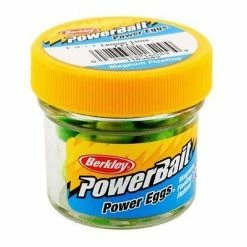 Artificial Baits & Attractants Berkley PowerBait Power Eggs Floating Magnum 1/2 Oz. Jar