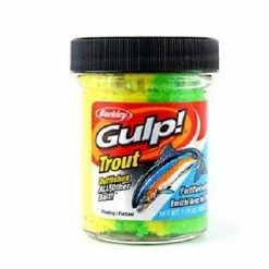 Berkley Gulp! Trout Dough Natural Garlic Scent 1.75 Oz. Jar Artificial Baits & Attractants