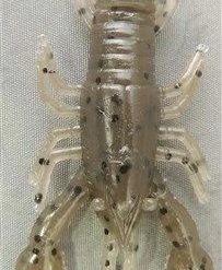 Baits & Lures Dry Creek Drop Shot Craw 3 Inch Soft Plastic Craw 12 Pack